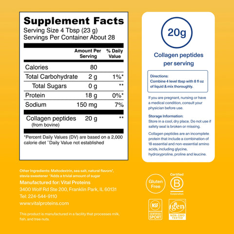 Vanilla Collagen Peptides