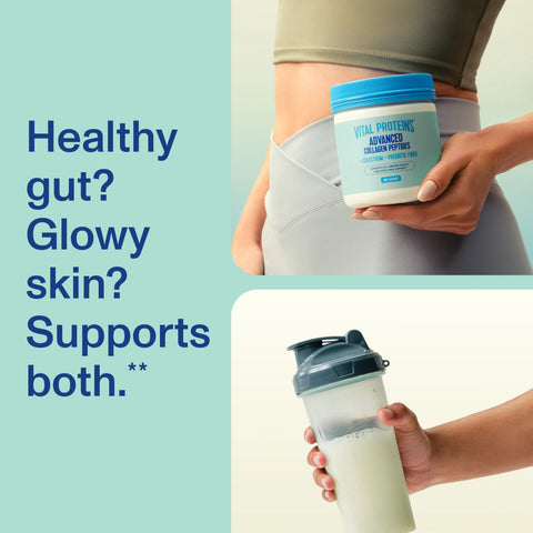 Advanced Collagen Peptides + Colostrum + Prebiotic Fiber