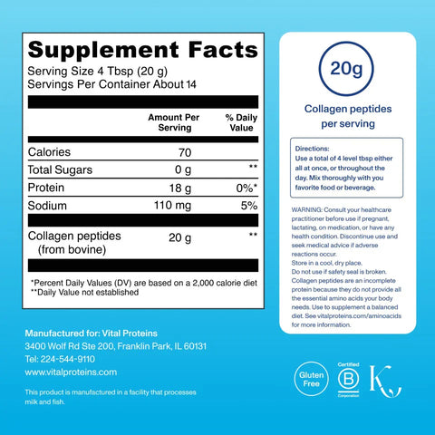 Collagen Peptides - Unflavored